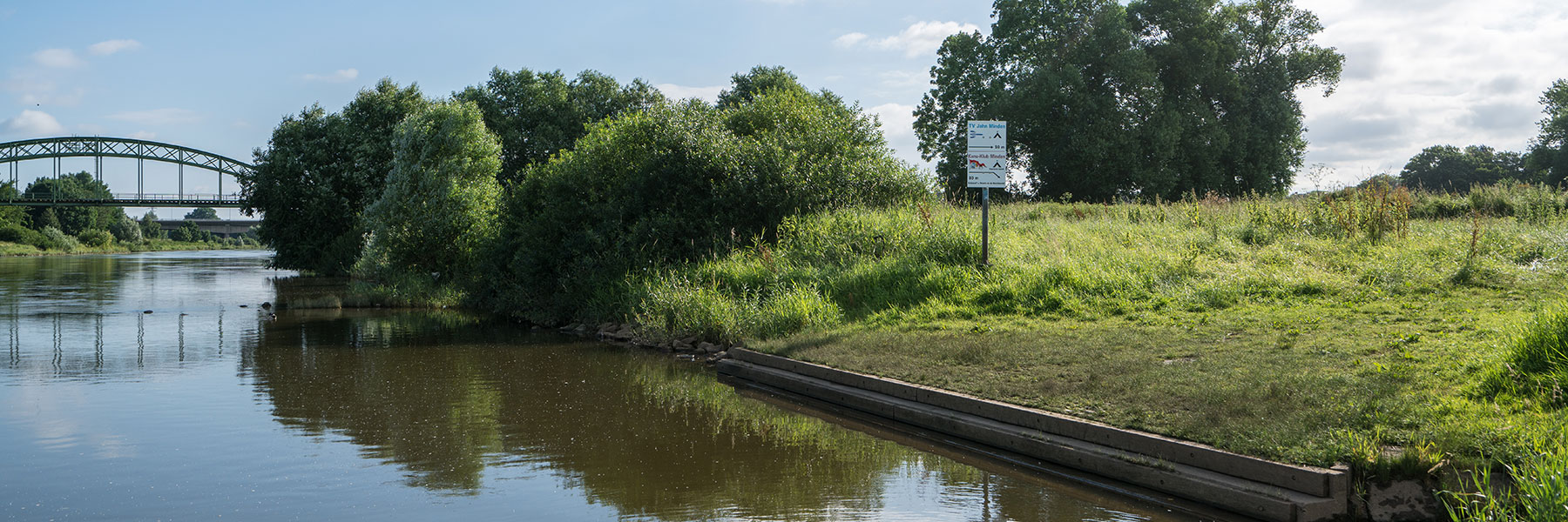 ... direkt an der Weser!