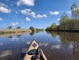 Auf dem Weg zur Teufelsmoor Schleuse