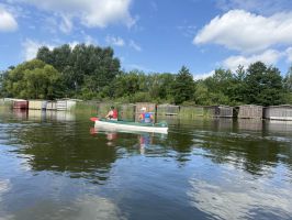 Westdeutsche bewegen sich in Ostdeutschen Gewassern - Woblitzsee